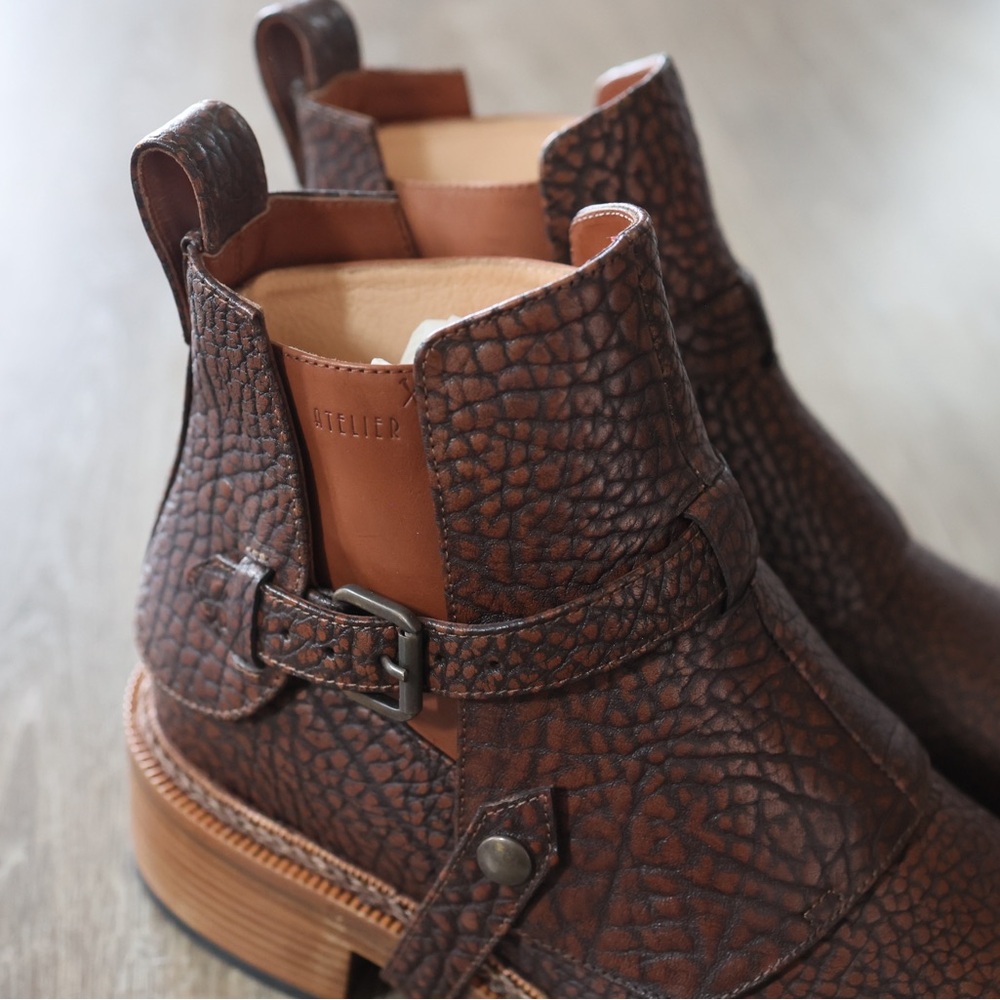 Atelier Stefani x The Balvenie Luxury Men’s Boots Size US 9.5 / EU 43 - Picture 4 of 11